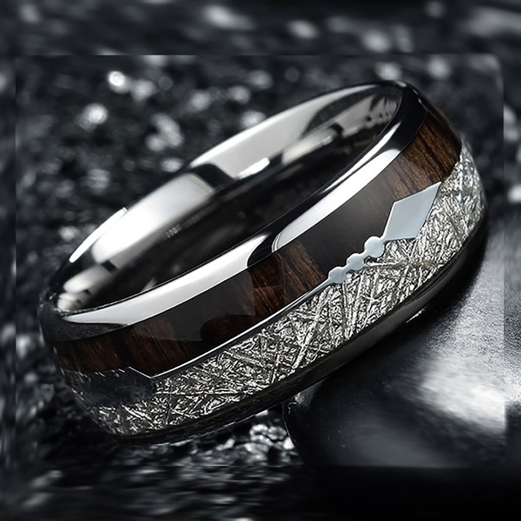 Bague en Bois Nordique