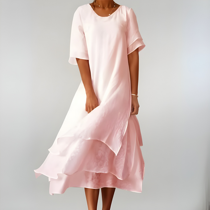 AGNÈS | ROBE LONGUE, LÉGÈRE ET ÉLÉGANTE