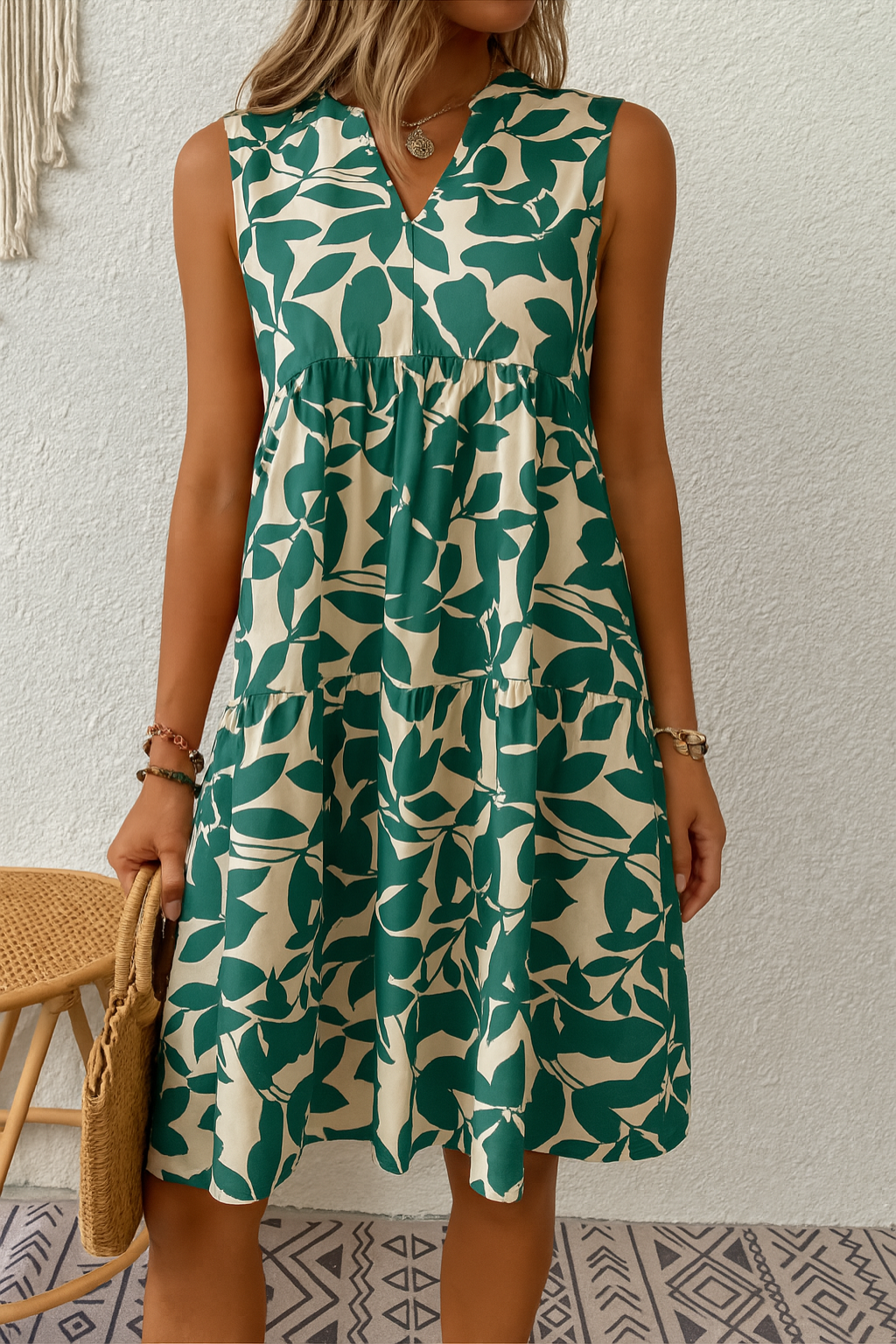 Tessa - Robe Midi d'Été
