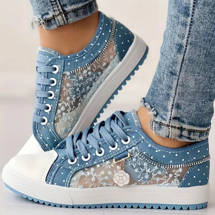 Elettra - Sneakers floreali leggeri