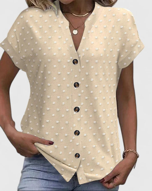 Miles | T-shirt V-Cou Confortable