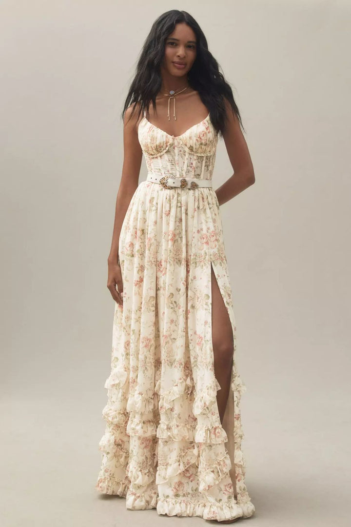 Alira | Robe d'Été Florale Élégante