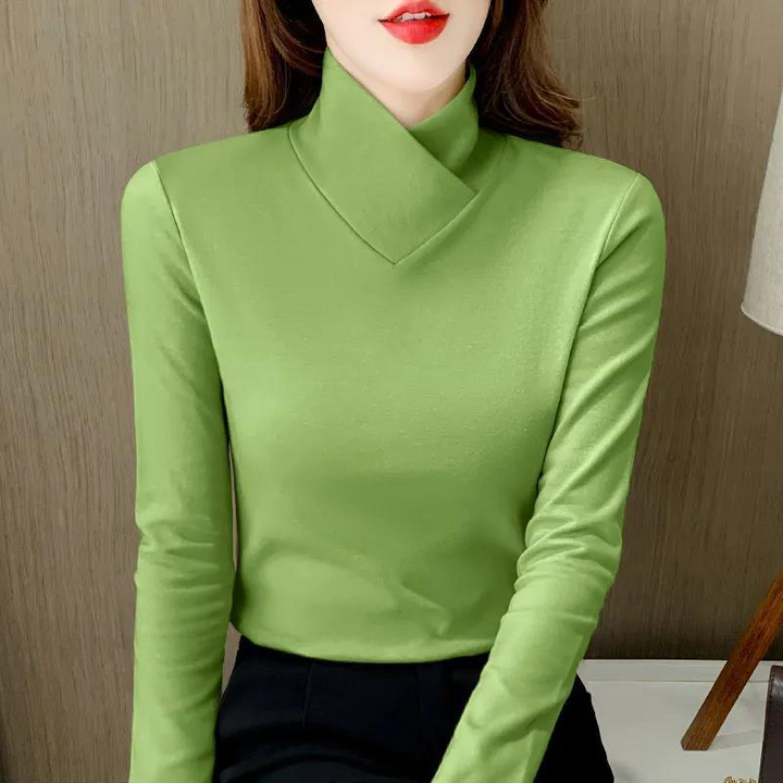 Charlotte - Pull Chic à Col Montant