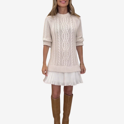 Chiara - Robe en Maille Col Rond