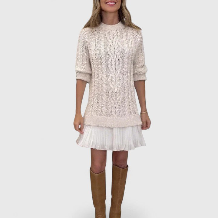 Ashlyndora | Robe en Tricot Élégante