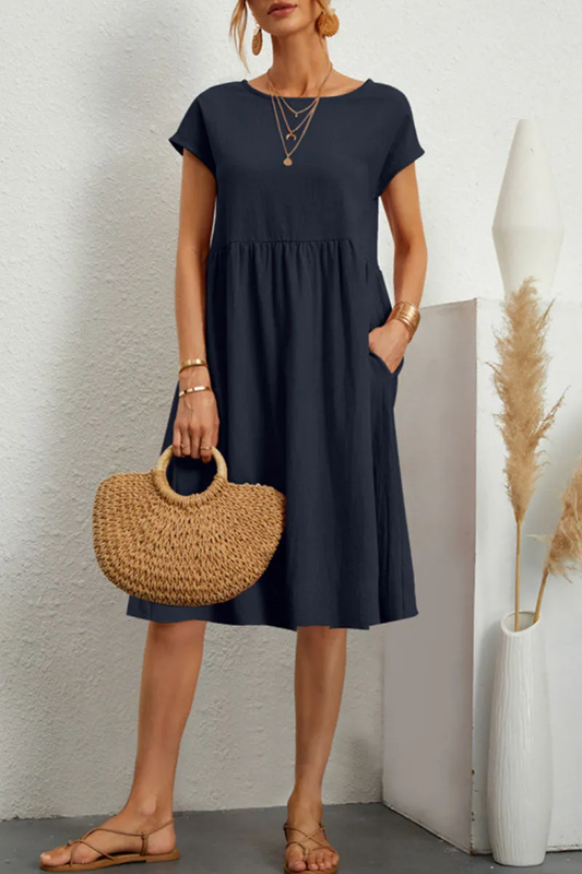 Imogen - Robe Moderne en Patchwork