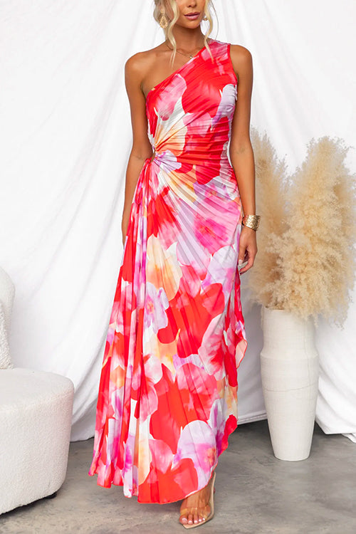 Céleste | Robe de Soirée Tropicale Éclatante