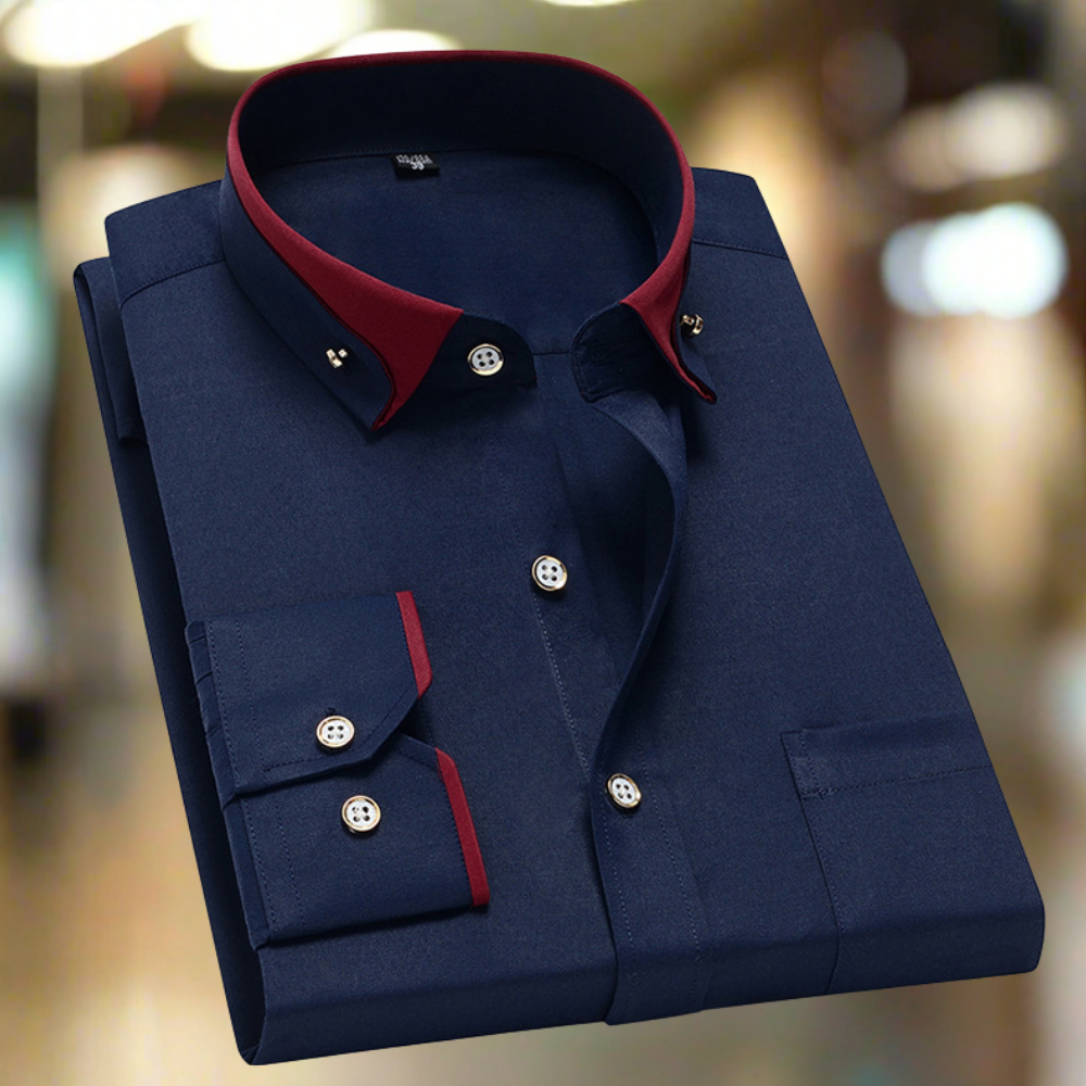 Albert™ | Chemise en coton à manches longues classique