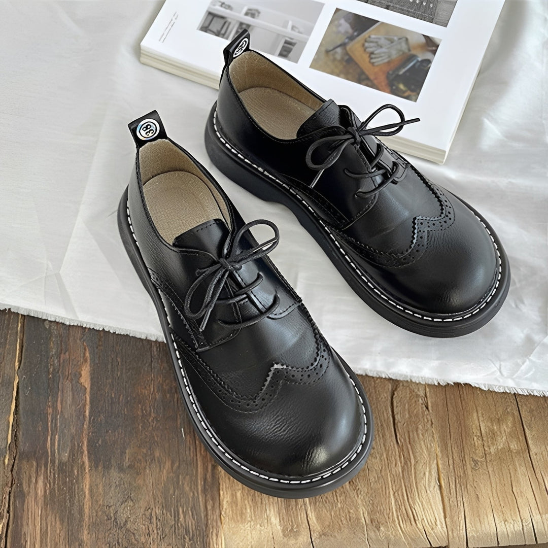 Vanessa - Classiques chaussures Oxford en cuir pour femme