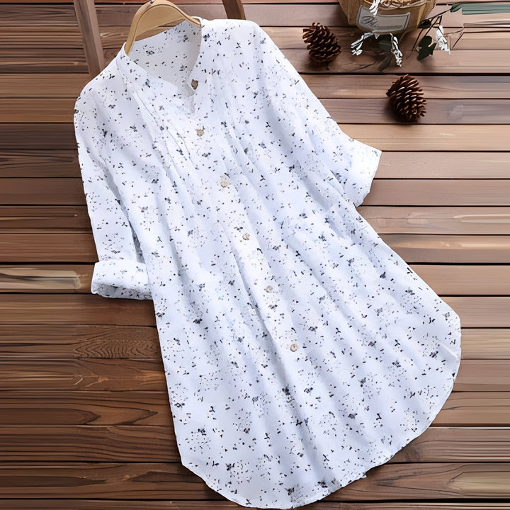 Amie - Robe ample et fluide avec fleurs pour femmes