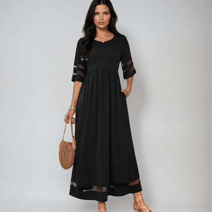 Zora | Robe Maxi Classique Élégante