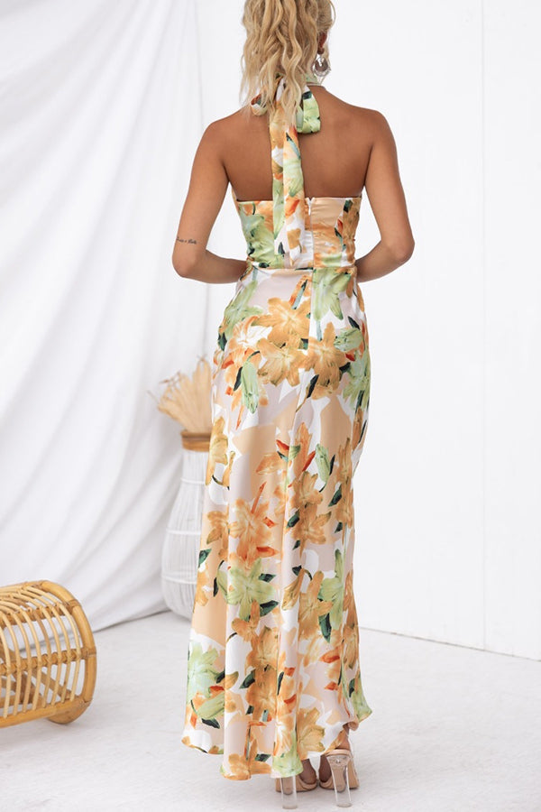 Cassidy | Robe Maxi Florale Élégante