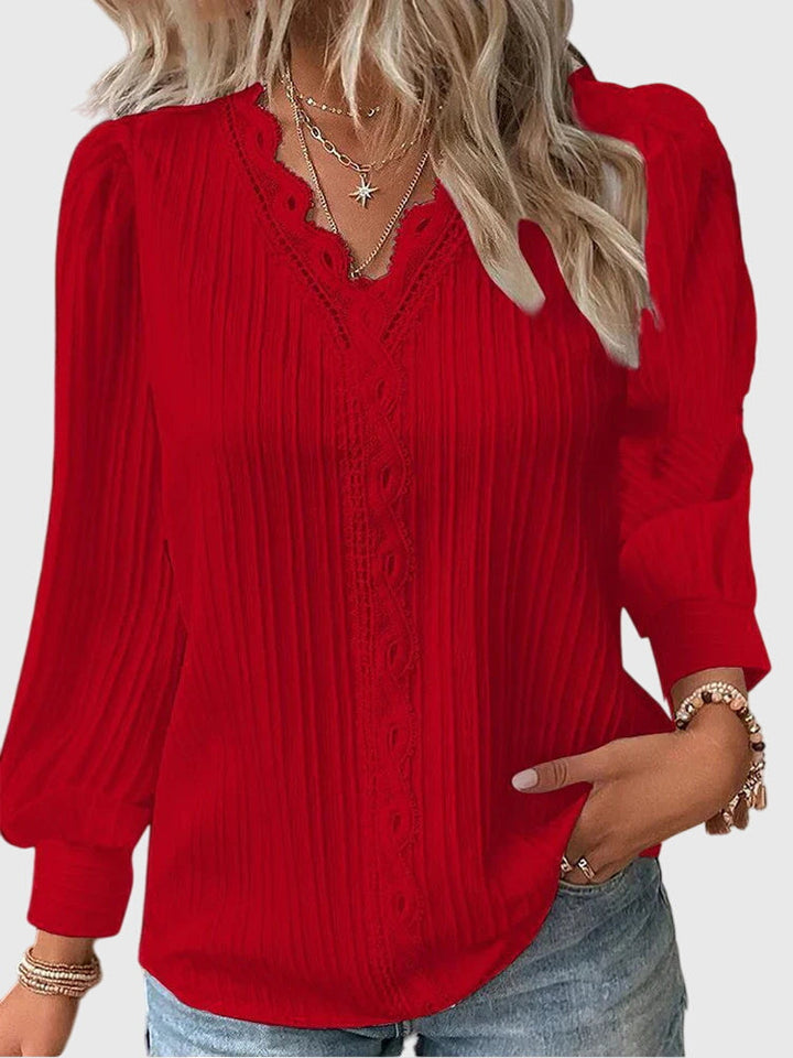Andrea | Blouse Pullover Élégante