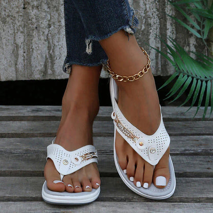 Hazel - Sandales à talons orthopédiques