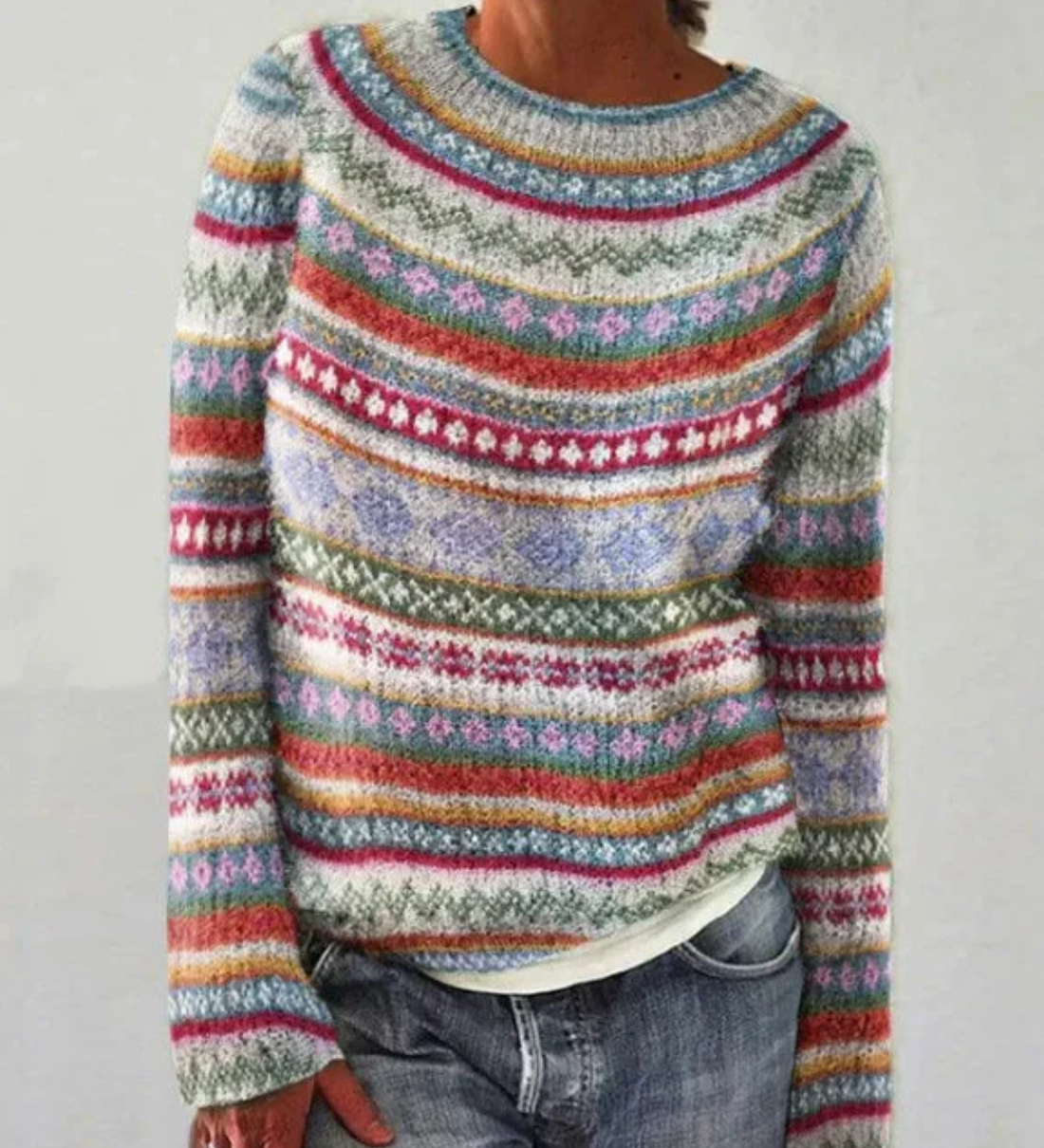 Alara | Pull Islandais Femme | Chaleur Intemporelle