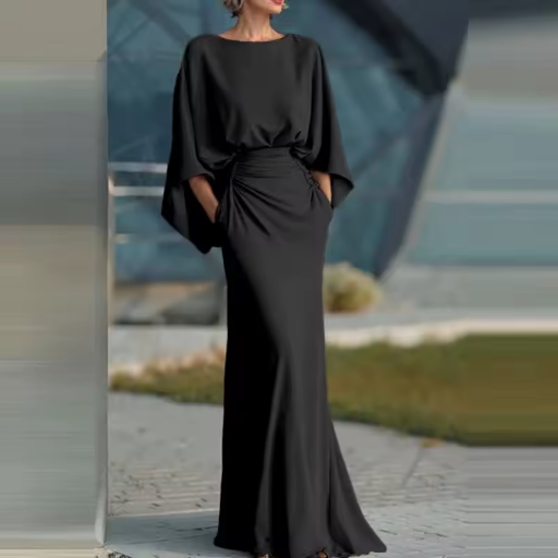 Claudia | Robe élégante sans manches avec décolleté en V