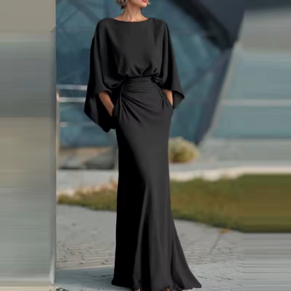 Claudia | Robe élégante sans manches avec décolleté en V