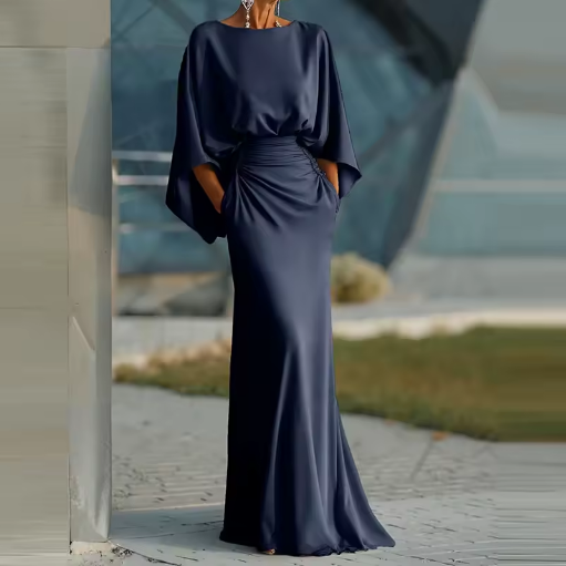 Claudia | Robe élégante sans manches avec décolleté en V