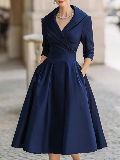 Lea™ - Robe Midi Élégante