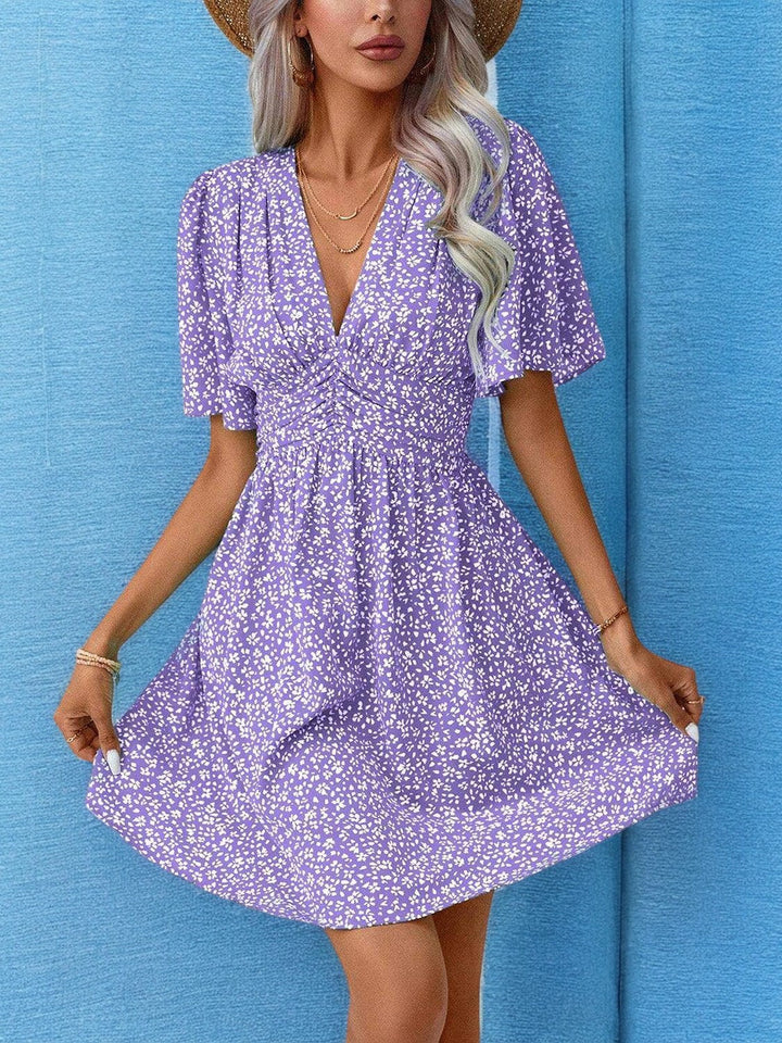 Camille | Robe d'été fleurie pour femme | Mini