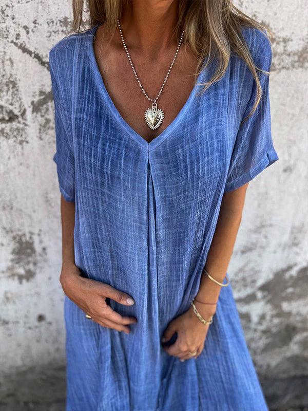 Anna - Robe intemporelle et fluide pour femme