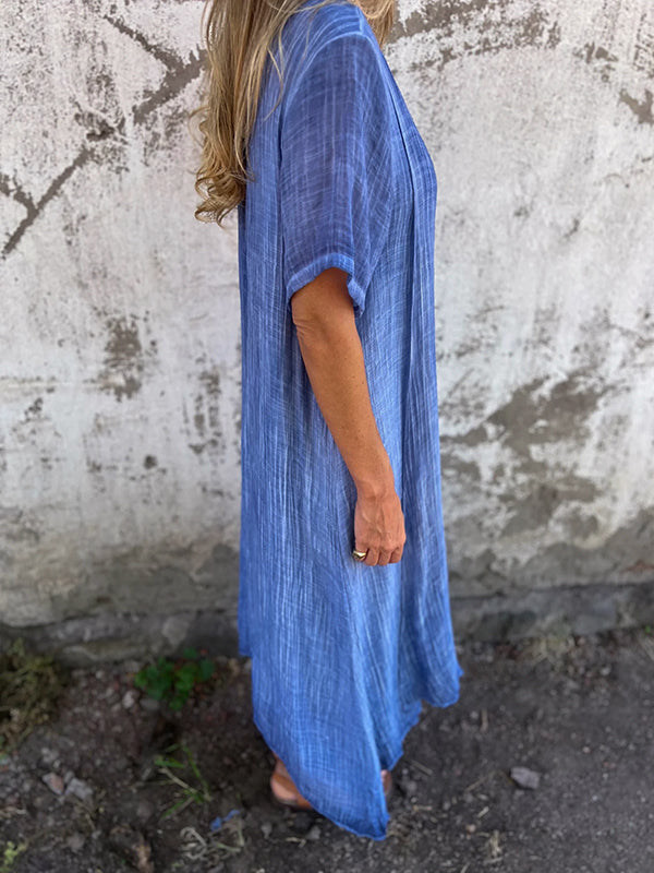 Anna - Robe intemporelle et fluide pour femme