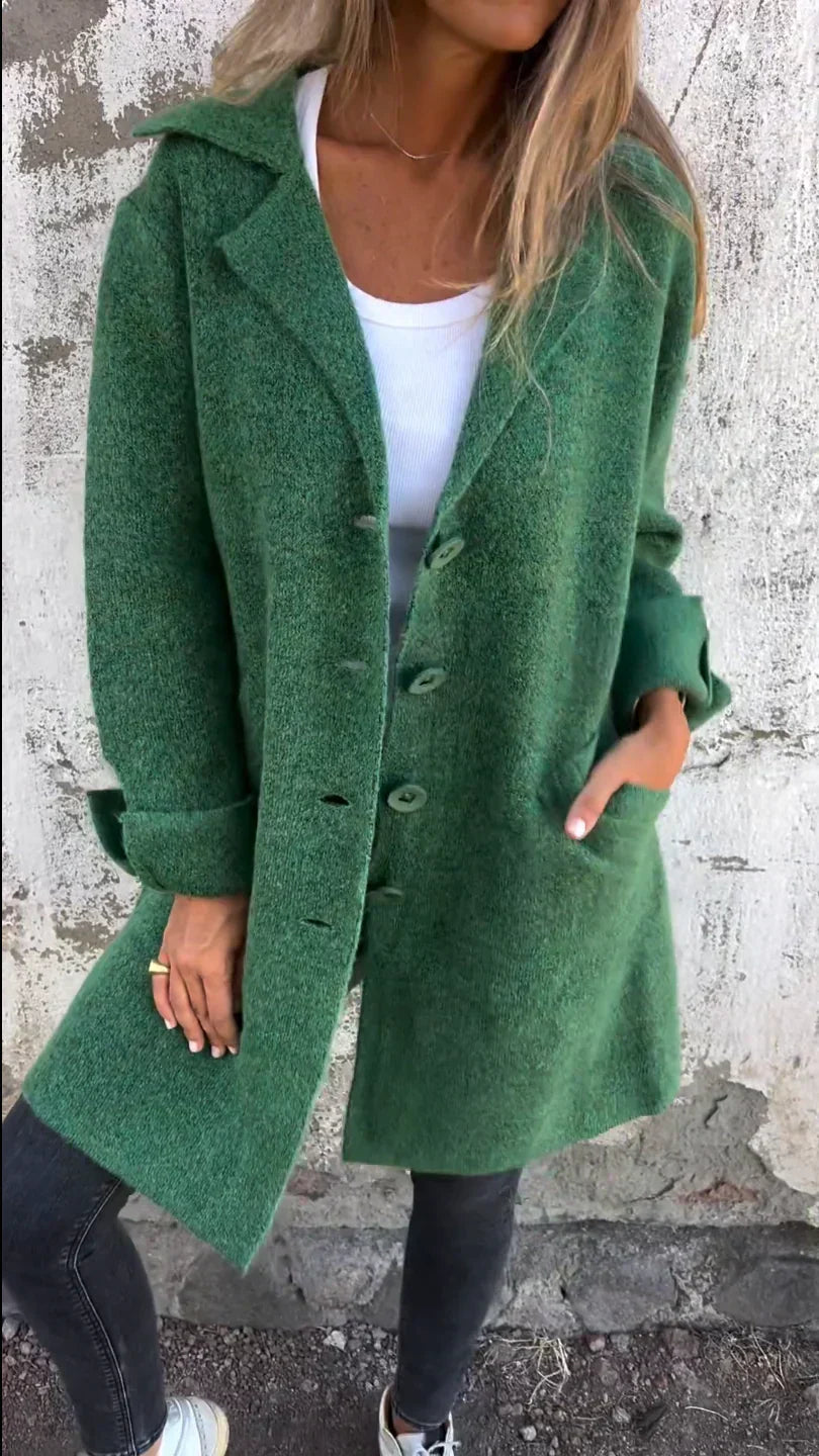 ANGE - ÉLÉGANTE MANTEAU EN LAINE