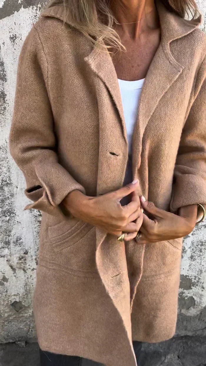 ANGE - ÉLÉGANTE MANTEAU EN LAINE