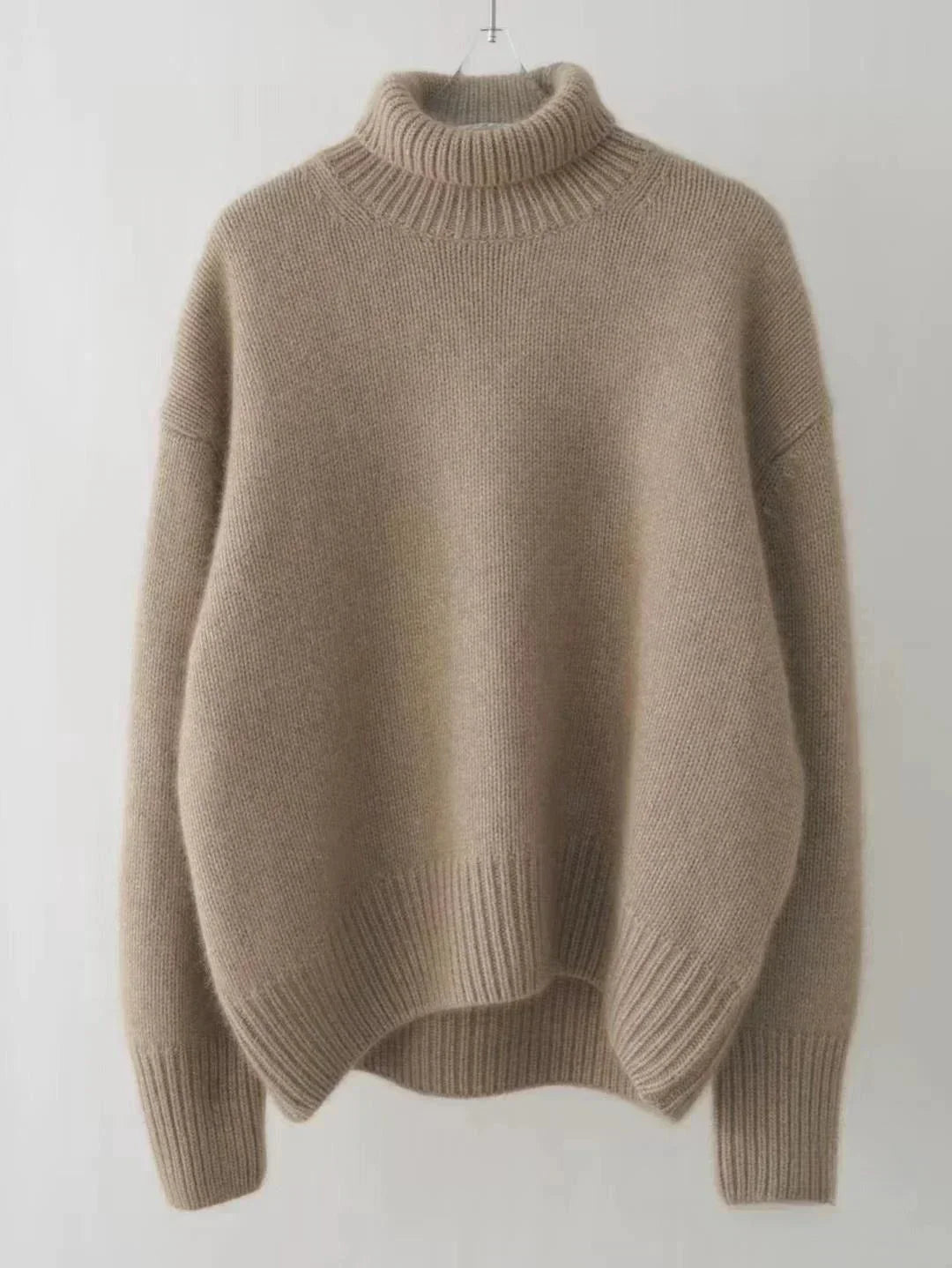 Lisette | Pull col roulé en cachemire