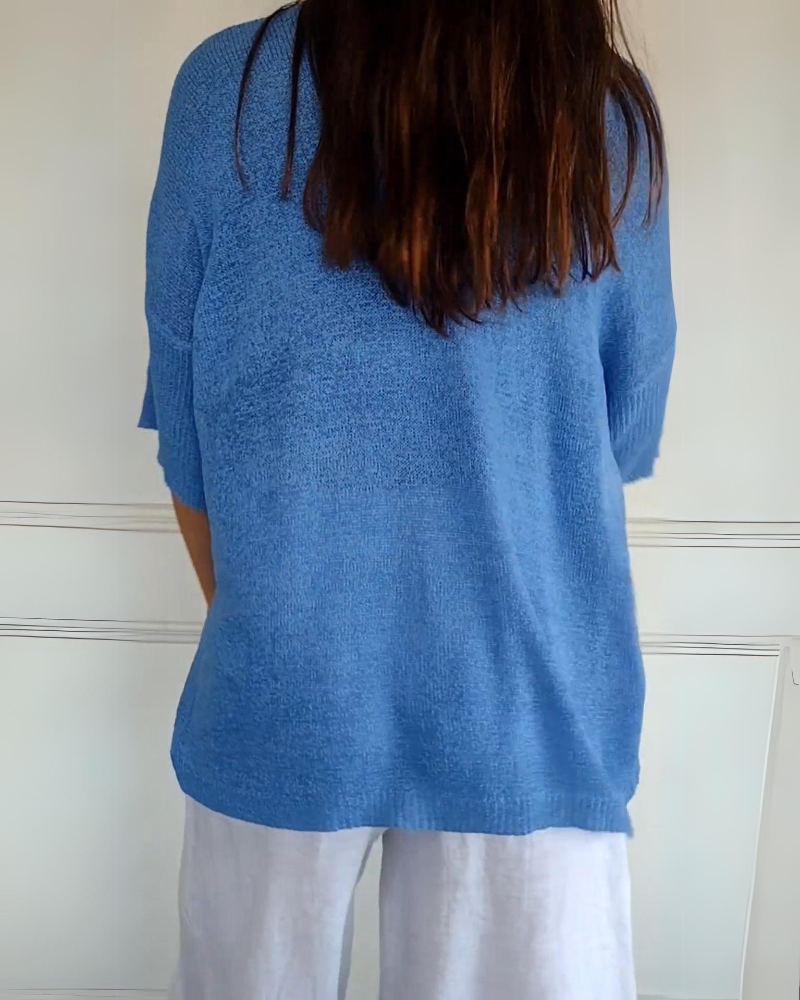 CELIA - HAUT EN COTON RESPIRANT
