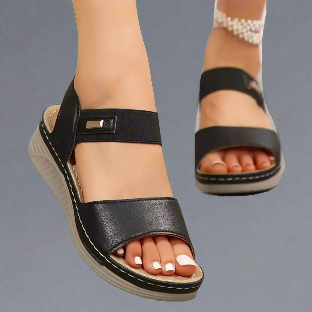 Fosca - Sandali con Zeppa Confortevoli