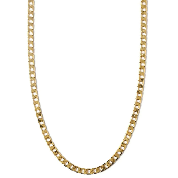 Collier en chaîne plate | Or