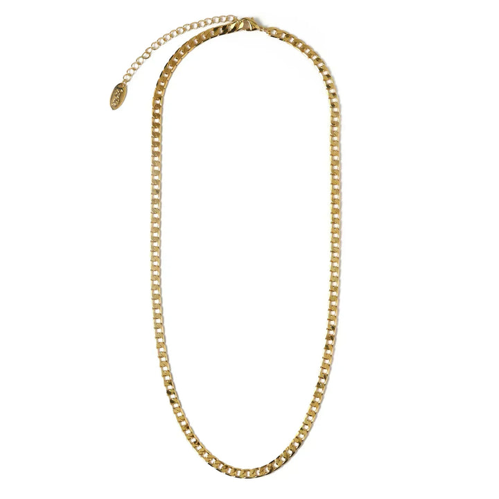 Collier en chaîne plate | Or