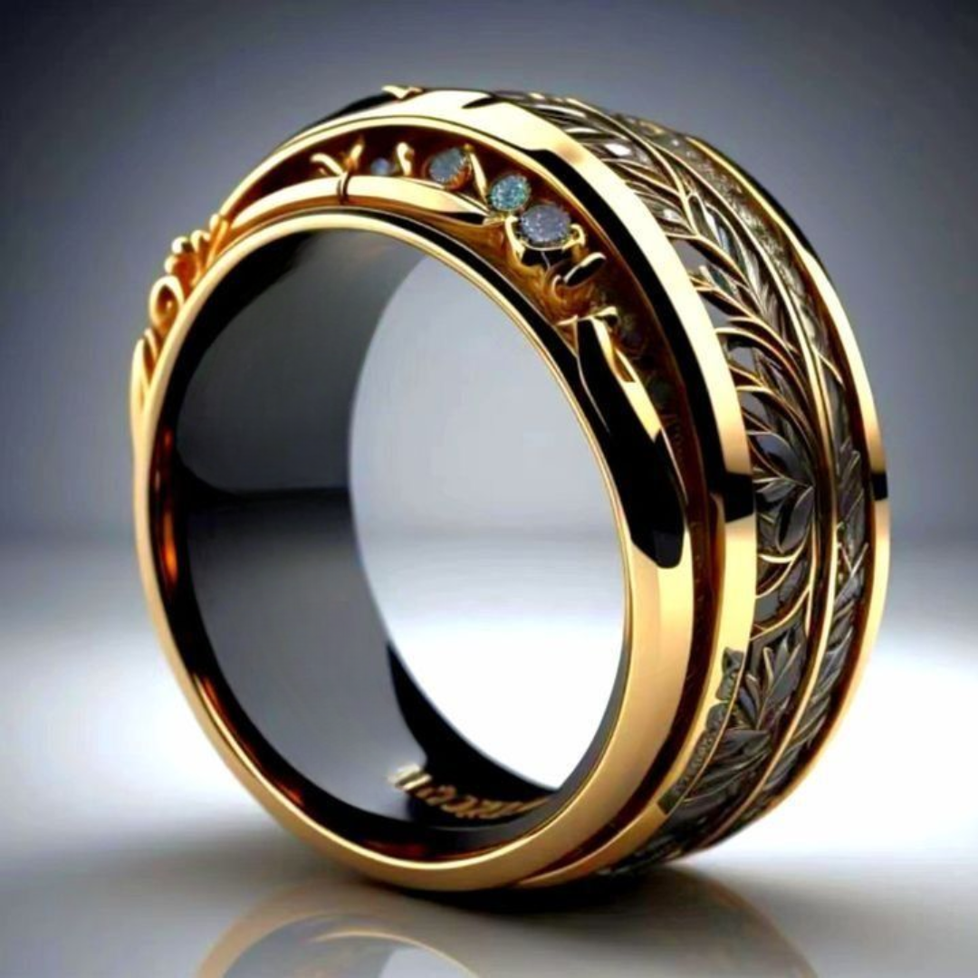 Bague en Or Celtique Impérial pour Homme