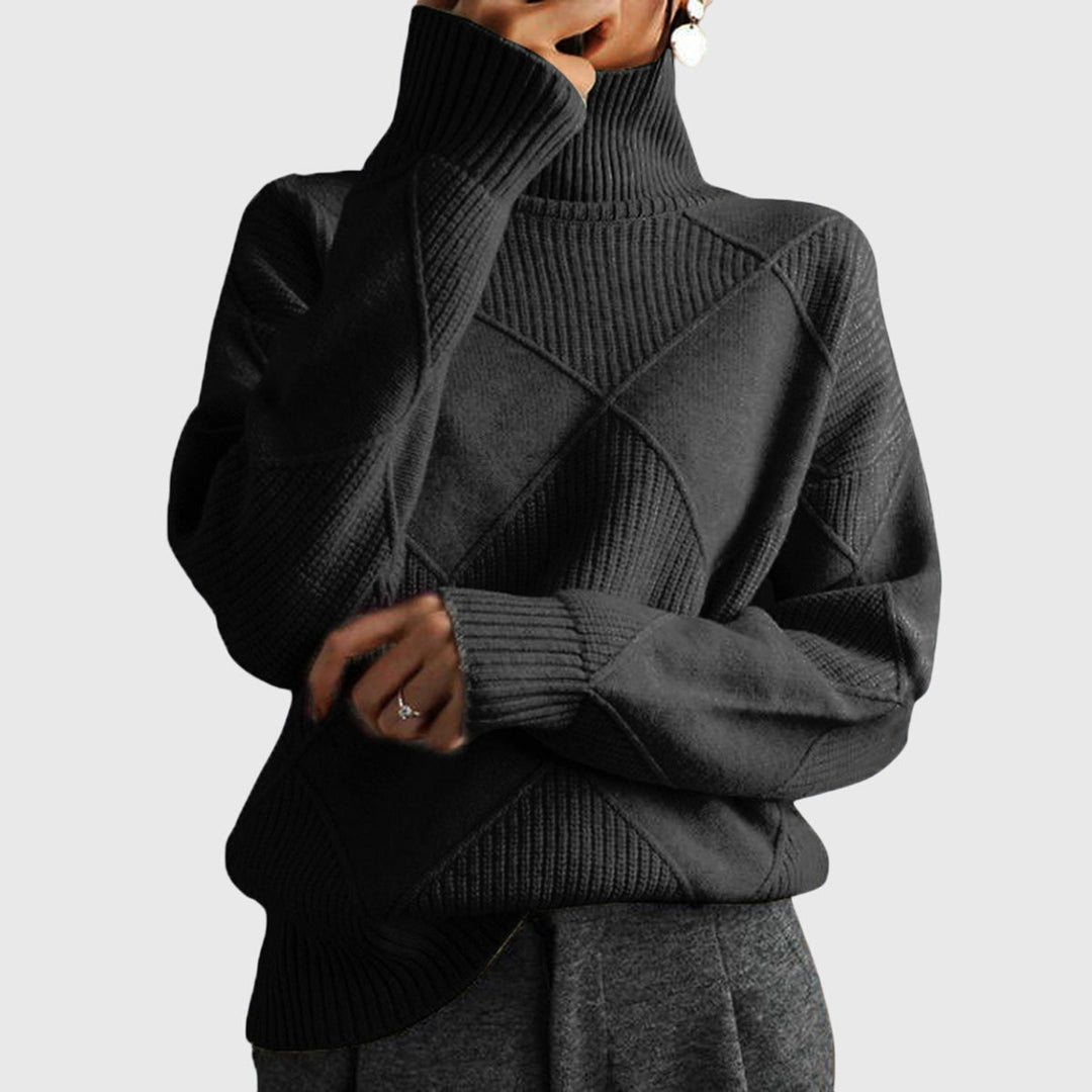 Angela™ - Pull Col Montant