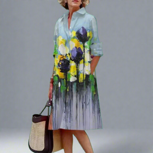 Yvette™ | Robe Midi Premium Élégante pour Toutes les Occasions