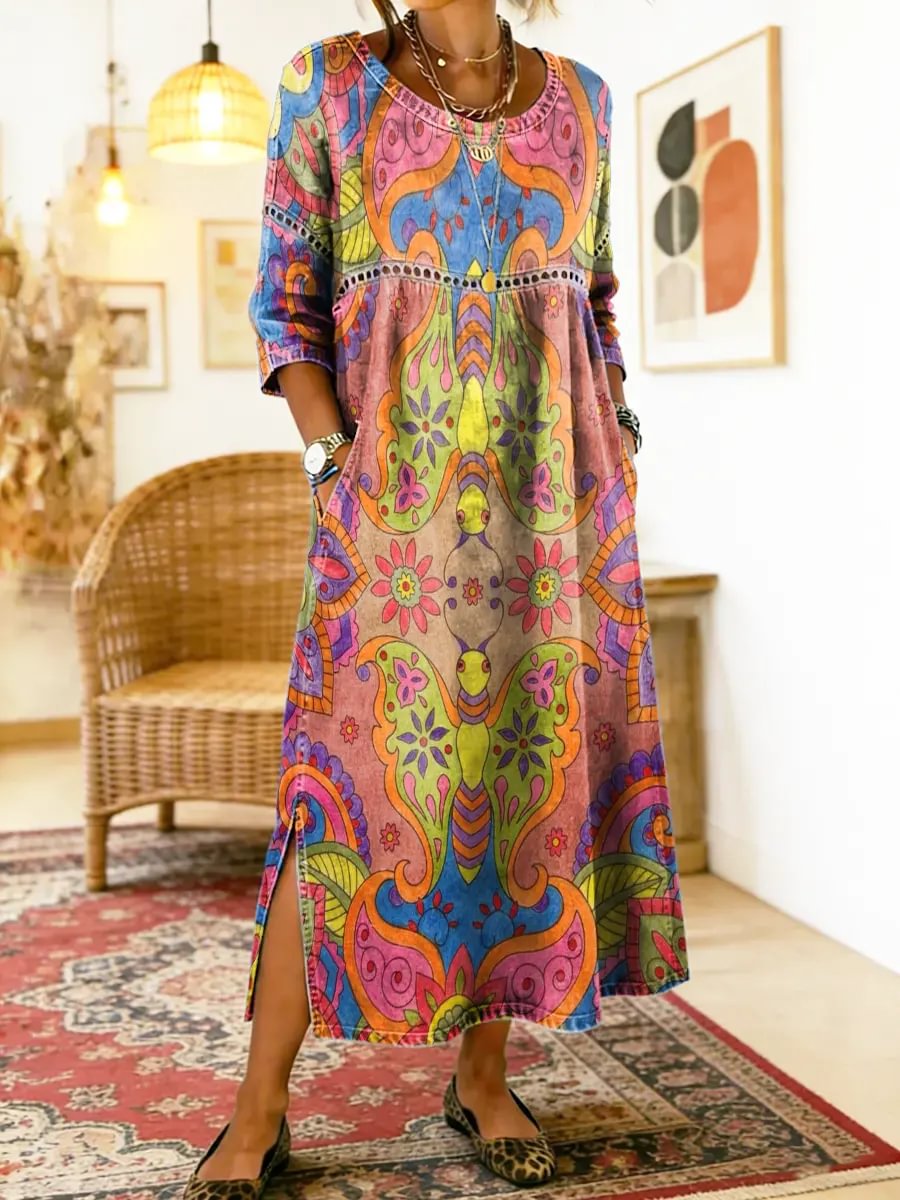 Encarnación | Robe Imprimée