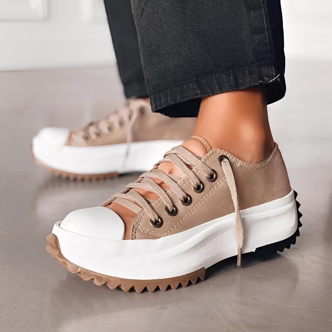 Caitlyn - Chaussures élégantes à semelle épaisse pour femme