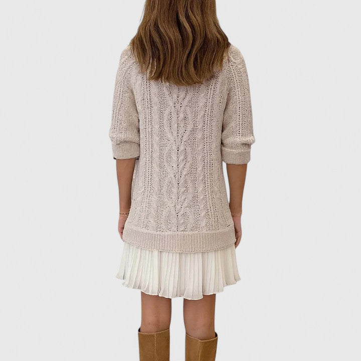 Ashlyndora | Robe en Tricot Élégante