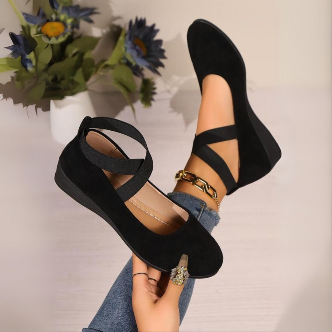 Calerinne™ | Chaussures Ballerines à Talon Fermé