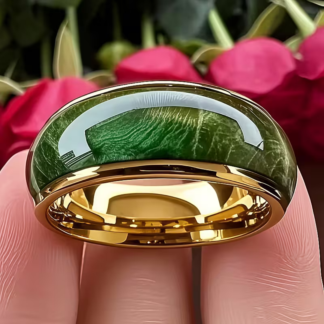 Bague Couronne Émeraude