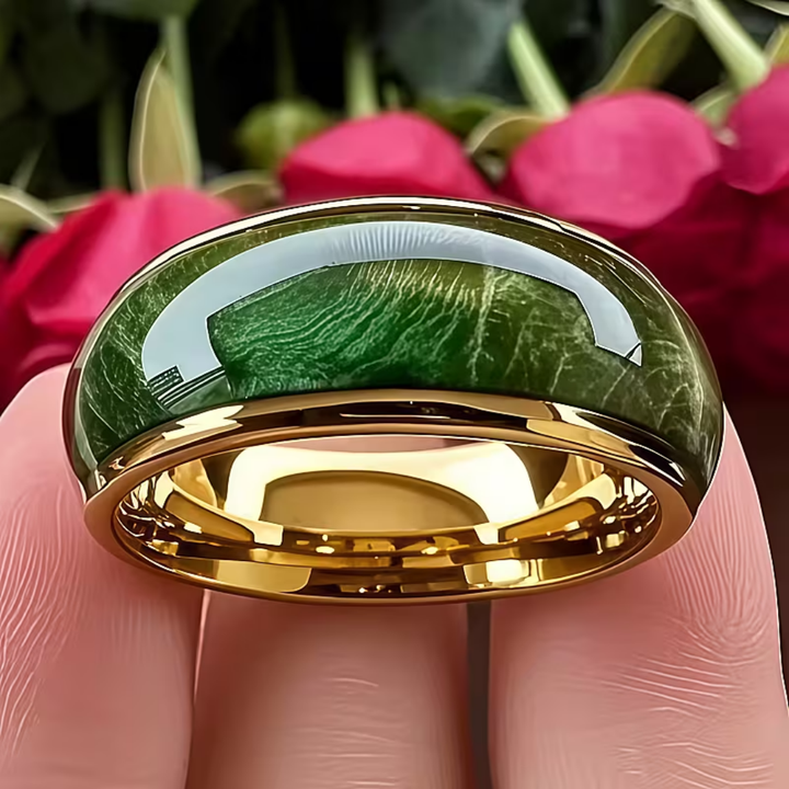 Bague Couronne Émeraude
