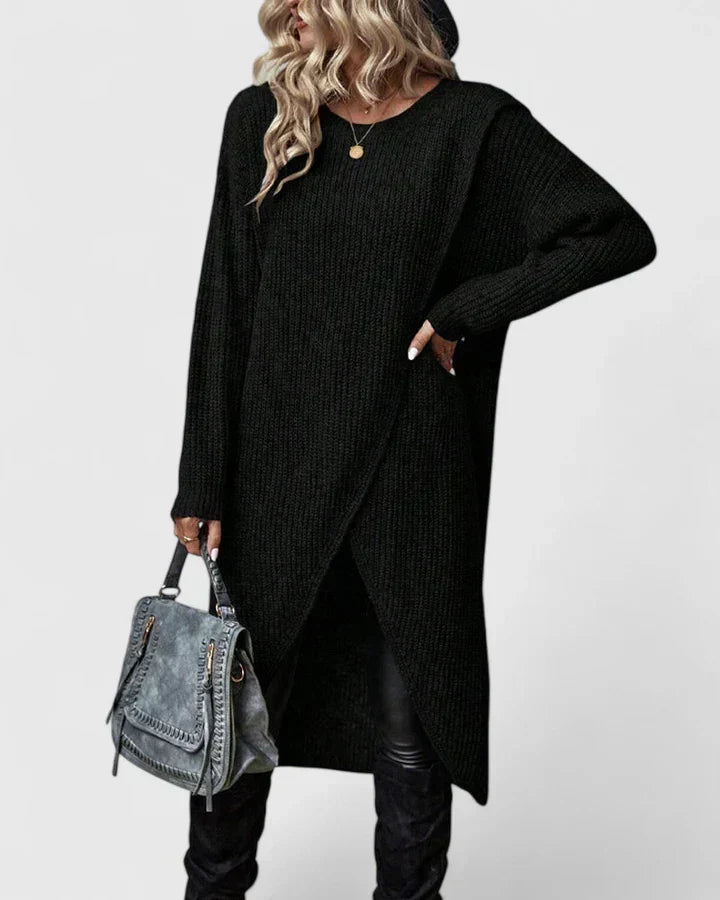 Zarymelle | Robe en Tricot Élégante