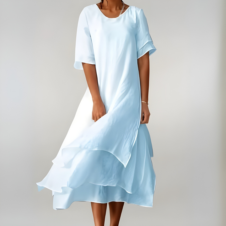 AGNÈS | ROBE LONGUE, LÉGÈRE ET ÉLÉGANTE
