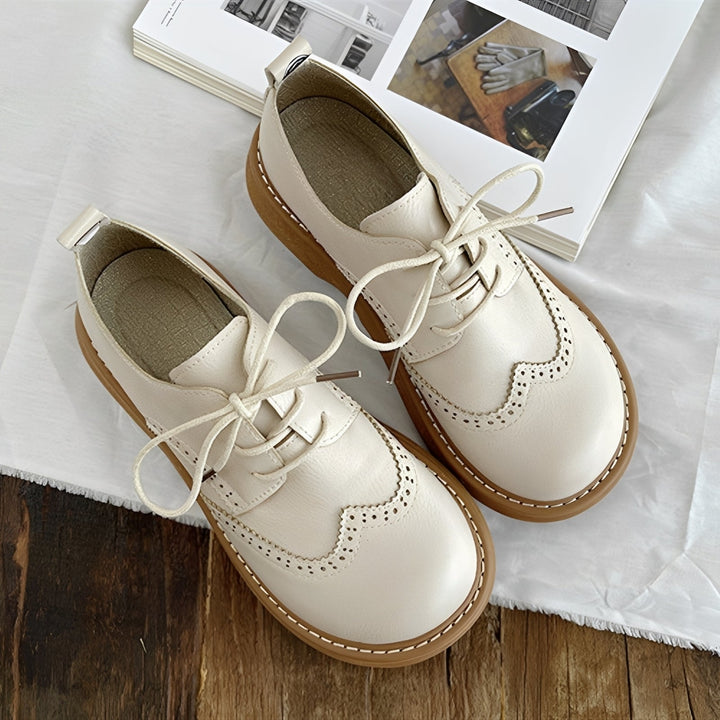Vanessa - Classiques chaussures Oxford en cuir pour femme