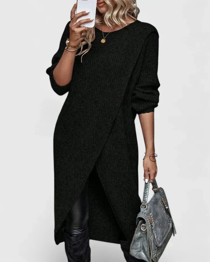 Zarymelle | Robe en Tricot Élégante