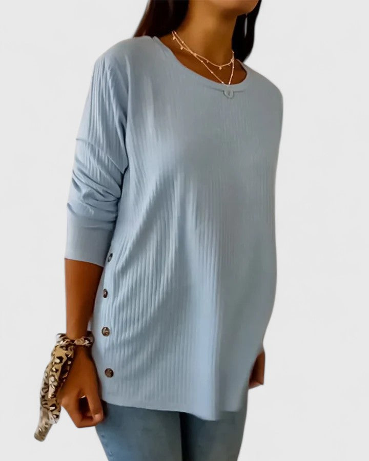 Megan™ | Haut Crew Élégant