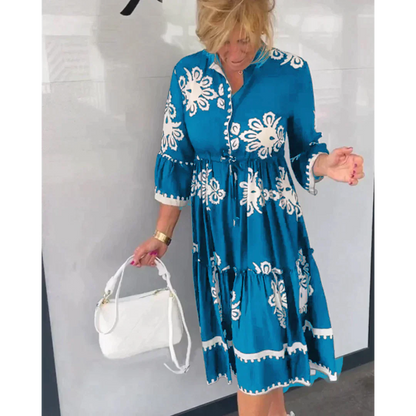Iza - Robe Fluide Femme Élégance Intemporelle
