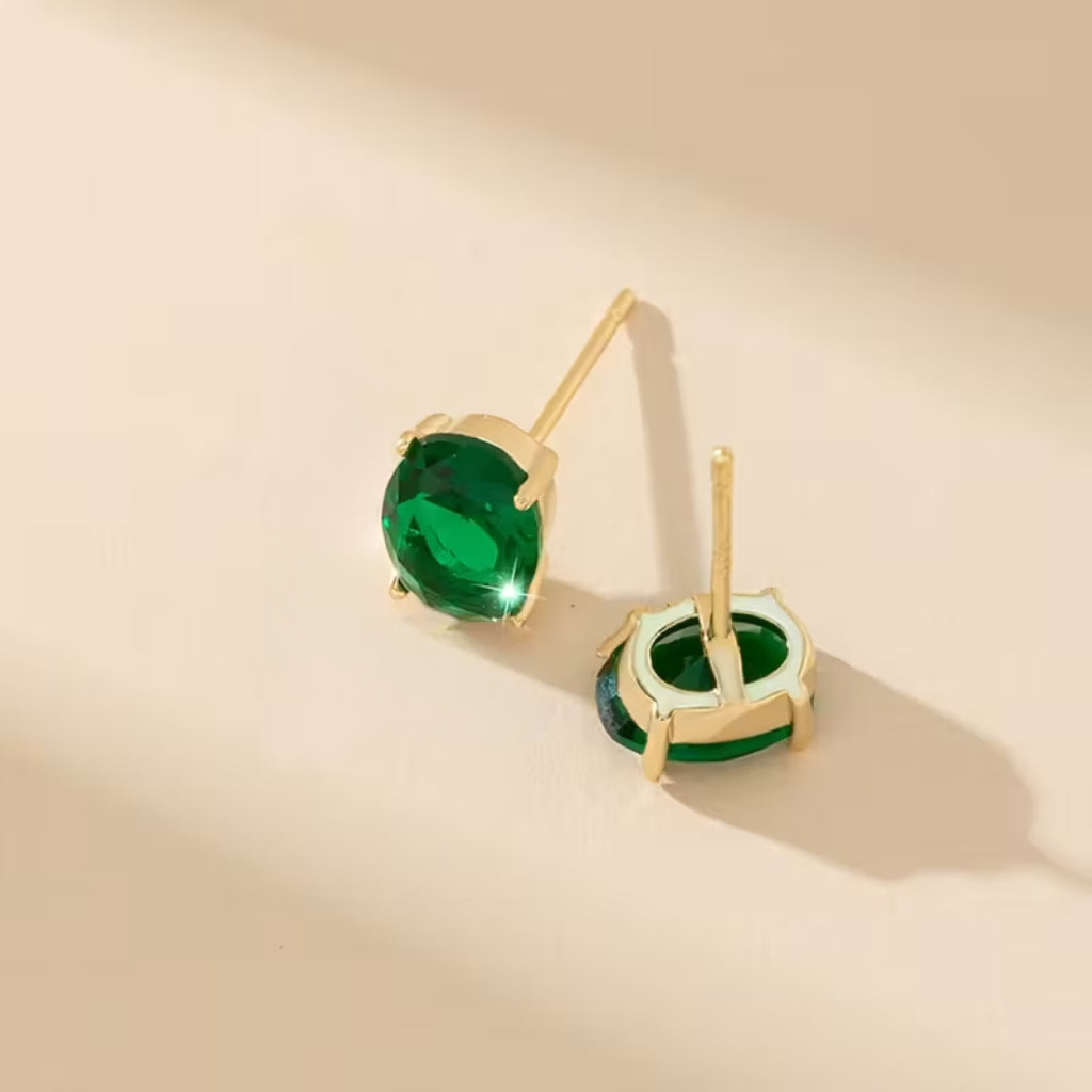 Boucles d'oreilles ovales Gleam