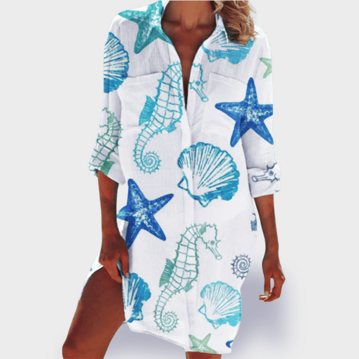 BRIGITTE | ROBE D'ÉTÉ COLORÉE ET LÉGÈRE
